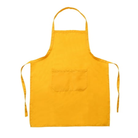 

WQJNWEQ Clearance New Plain Unisex Cooking Catering Work Apron Tabard with Twin Double Pocket Gifts for Women