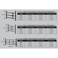 thumbnail image 4 of Prime-Line Products S 4752 Fixed Window Guard, 22-Inch - 38-Inch Wide by 15-Inch High, 3 Bar, White, 4 of 6