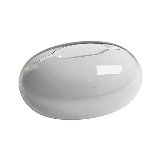 Caja de pañuelos Caja dispensadora de pañuelos Caja dispensadora de servilletas Caja dispensadora de pañuelos faciales Doble capa blanca