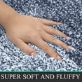thumbnail image 6 of Honeeladyy Bathroom Rugs Sets 3 Piece, Soft Absorbent Microfiber Bath Mats and U-Shaped Contour Toilet Rug, Plush Shaggy Bath Mat Set for Bathroom (15.7"x23.6"+15.7"x19.6"+16.5"x14.9", Gray), 6 of 7