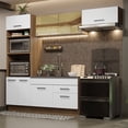 thumbnail image 2 of Cocina Integral 270cm Agata Madesa 04 Marrón/Blanco, 2 of 5