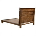 thumbnail image 5 of Maklaine Modern Wood Queen Platform Bed in Dark Brown Finish, 5 of 9