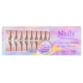 thumbnail image 1 of 5 Gradient Colors Soft Gel Nail Tips Pre-applied Base Coat & Tip Primer Pre-made Fake Nails 15 Sizes False Nail Tips for Nail Art DIY, 1 of 8