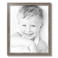 thumbnail image 2 of ArtToFrames 18x22 Inch Muted Warm Silver Picture Frame, This Silver MDF Poster Frame is Great for Your Art or Photos, Comes with 060 Plexi Glass (4681), 2 of 8