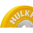 thumbnail image 5 of HulkFit Color Coded 2 inch Dumbbell Bumper Plate with Steel Hub, Single, 10 Pounds, 5 of 8