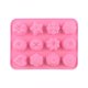 thumbnail image 4 of Molde de silicona con 12 cavidades en forma de flor, perfecto para jabones gelatinosos y postres., 4 of 8