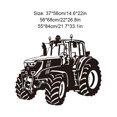 thumbnail image 4 of Cateissary PVC decorar la habitación de los niños con pegatinas de pared de dibujos animados vibrantes Tractor camión coche vehículo pegatina Decoración del hogar 37x56cmnegro, 4 of 6