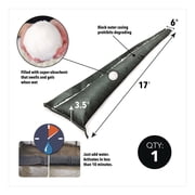 Quick Dam Flood Barriers, 6 x 17 ft x, 3.5, 1 Barrier