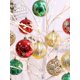 thumbnail image 4 of Bolas de decoración navideña de 5/6/8/10/12 cm, adornos para árbol de Navidad, fiesta de cumpleaños, para niños, suministros para bodas, bolas colgantes de PVC, 4 of 5