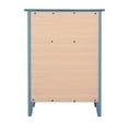 thumbnail image 4 of Lzzy 1-Drawer Teal Nightstand (25"H x 15"W x 19"D), 4 of 5