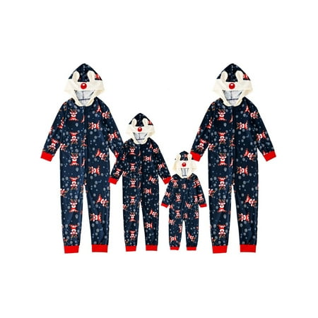

Afunbaby Matching Family Pajamas Sets Christmas PJ s Long Sleeve Tops with Plaid Pants 2PCS Christmas PJs Suit