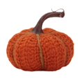 thumbnail image 4 of Calabaza de tela decorativa de punto Strade Fareast Limited para mesa de regalo de Acción de Gracias y Halloween 4 pulgadas, 4 of 8