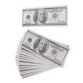thumbnail image 2 of 100xUS Dollars Prop Jugar Diversión Fingir Dinero en Efectivo Denominación $ 100 Prop Multicolor Baoblaze Prop de dólares de EE. UU., 2 of 8