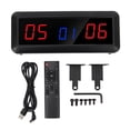 thumbnail image 1 of zhangqiuzhi Digital Scoreboard with Remote Control LED Portable Tabletop Electronic Score Keeper for Badminton Basketball Table Tennis Indoor Outdoor Games, 1 of 17