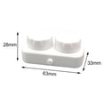 thumbnail image 4 of , Lavadora portátil de la máquina de la limpieza del viaje accionado AAA automático para el Rgp de la lente Blanco Jinwen Limpiador de contactos, 4 of 4
