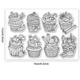 thumbnail image 5 of 1Sheet Food PVC Plastic Clear Stamps for DIY Scrapbooking Photo Album Decorative Cards Making, 5 of 7