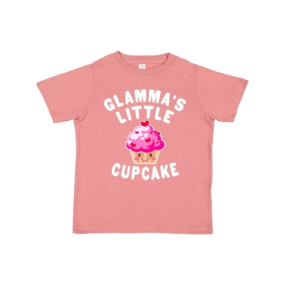Inktastic Glammas Little Cupcake Girls Toddler T-Shirt