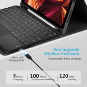 Case + Touchpad Keyboard For iPad 10.2 9th 8th 7th Generation