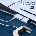 thumbnail image 4 of Concentrador USB Raryars Blanco de Alta Velocidad con 3 Puertos para PS5 Slim y PS5 Pro, 4 of 7
