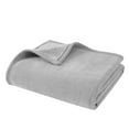 thumbnail image 4 of Mainstays Cozy Sweatshirt Chenille Throw Blanket, Soft Silver, 50" x 60", 4 of 7