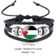 thumbnail image 4 of Jumpingount 2x de dijes personalizados para la bandera palestina idea de regalo de apoyo de la bandera de Palestina Ropa, zapatos y accesorios Miscelánea Marrón, 4 of 6