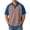 Pink, variant on GrmtClth Mens Polo Shirts Trendy Casual Patchwork Denim Tops Contrast Collared Golf Shirt Half Sleeve Comfy Workout Baseball Tee Light Purple S