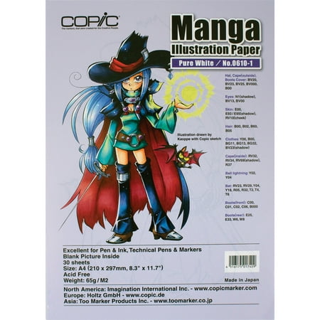 Copic Manga Illustration Paper A4 8.3