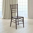 thumbnail image 2 of Flash Furniture 2 Pack HERCULES Series Walnut Wood Chiavari Chair, 2 of 12