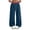 x07/Navy, variant on Jovrlynd Wide Leg Sweatpants Women Drawstring Pockets High Waist Plaid Loose Joggers Casual Fleece Baggy Lounge Pants, S-3XL