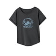 thumbnail image 4 of Camiseta para mujer verano femenino elegante simple ligero recuerdo manga corta S, 4 of 7