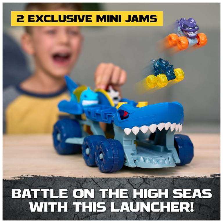 Mini Jams Megalodon Squid Takedown Playset photo 3