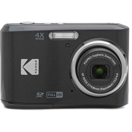 Kodak PIXPRO FZ45 Friendly Zoom 16MP Full HD Digital Camera, Black