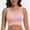 🔥 Pink, variant on No Underwire Plus sizw Womens Bras No Underwire Full Support Wire-Free Backless Shockproof Plus-Size Sports Bra High-Strength Mesh Quick-Dry Breathable Fabric Anti-Bounce Cross-Back Support