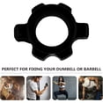 thumbnail image 3 of HUGFEGWE 4 Pcs Serre-Joints de Vis pour Barre 1 Pouces Colliers de Verrouillage de Rotation pour Barre Écrous de Fixation de Vis pour Entraînement Haltérophilie Mise en Forme Entraînement Rouge CJB91-33238, 3 of 9