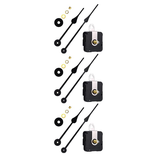 Billuyoard Movimiento de reloj de alto , mecanismo de reemplazo de relojes de pared, manualidades DIY, accesorio de mantenimiento de reparación Type2 NO2