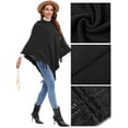 thumbnail image 5 of SAYFUT Women's Super Soft Lightweight Cape Poncho Blanket Shawl Pullover - One Size Spring Summer Shawl Poncho Pullover, 5 of 8