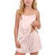 thumbnail image 2 of Estilo Verano Conjunto de Niños de Color Sólido Cuello Redondo sin Mangas Y Pantalones Cortos Dos Piezas de Ropa de Casa para Niños, 2 of 7