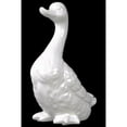 thumbnail image 2 of Ceramic Laying Goose Figurine Gloss Finish White - Benzara, 2 of 2