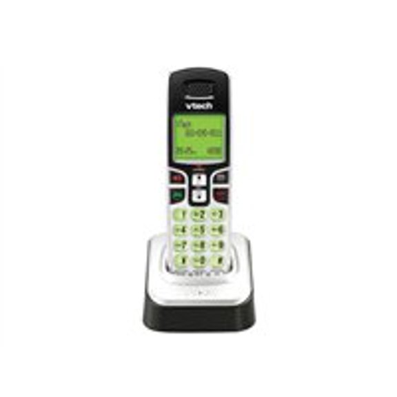 VTech CS6209 Accessory Cordless Handset, Silver/Black | Requires a VTech CS6219 or CS6229 Expandable Phone System to Operate