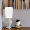 thumbnail image 2 of Abat-Jour en Lin Rectangulaire Couverture de Lampe de Sol en Lin Couverture de Lampe de Table, 2 of 5