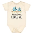 thumbnail image 3 of Inktastic Owls My Great Aunt Loves Me Boys or Girls Baby Bodysuit, 3 of 5