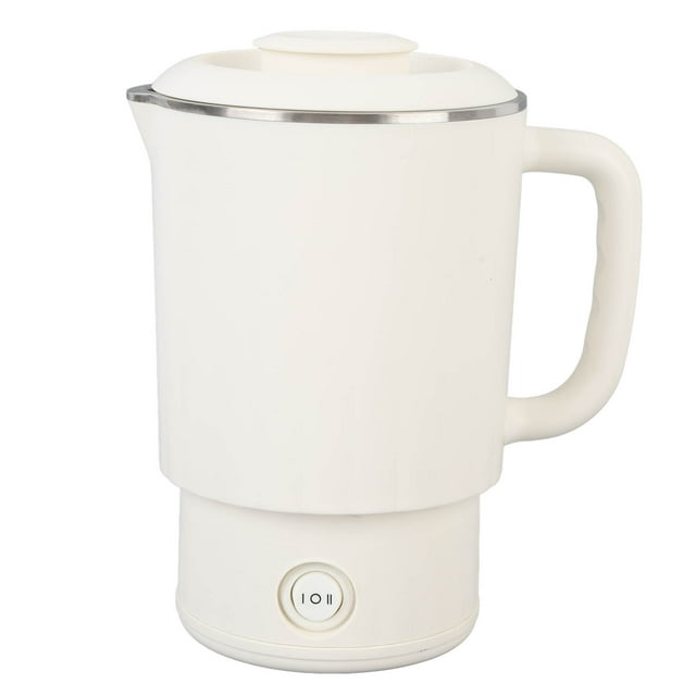 Portable Stainless Steel Travel Electric Kettle 600ml Fast Heating Hot Water Boiler Business Trip