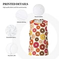 thumbnail image 3 of Honeii Donut print basktball shirt for men and women, Unisex basketball jersey for Theme party-4X-Large, 3 of 6