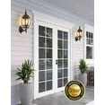 thumbnail image 3 of VIANIS Outdoor Wall Lantern, Dusk to Dawn Porch Lights, Outside Lighting Fixtures for House, Oil Rubbed Bronze Exterior Garage Light Fixtures Wall Mount, Anti Rust Outdoor Wall Sconce Lamp for Patio, 3 of 8