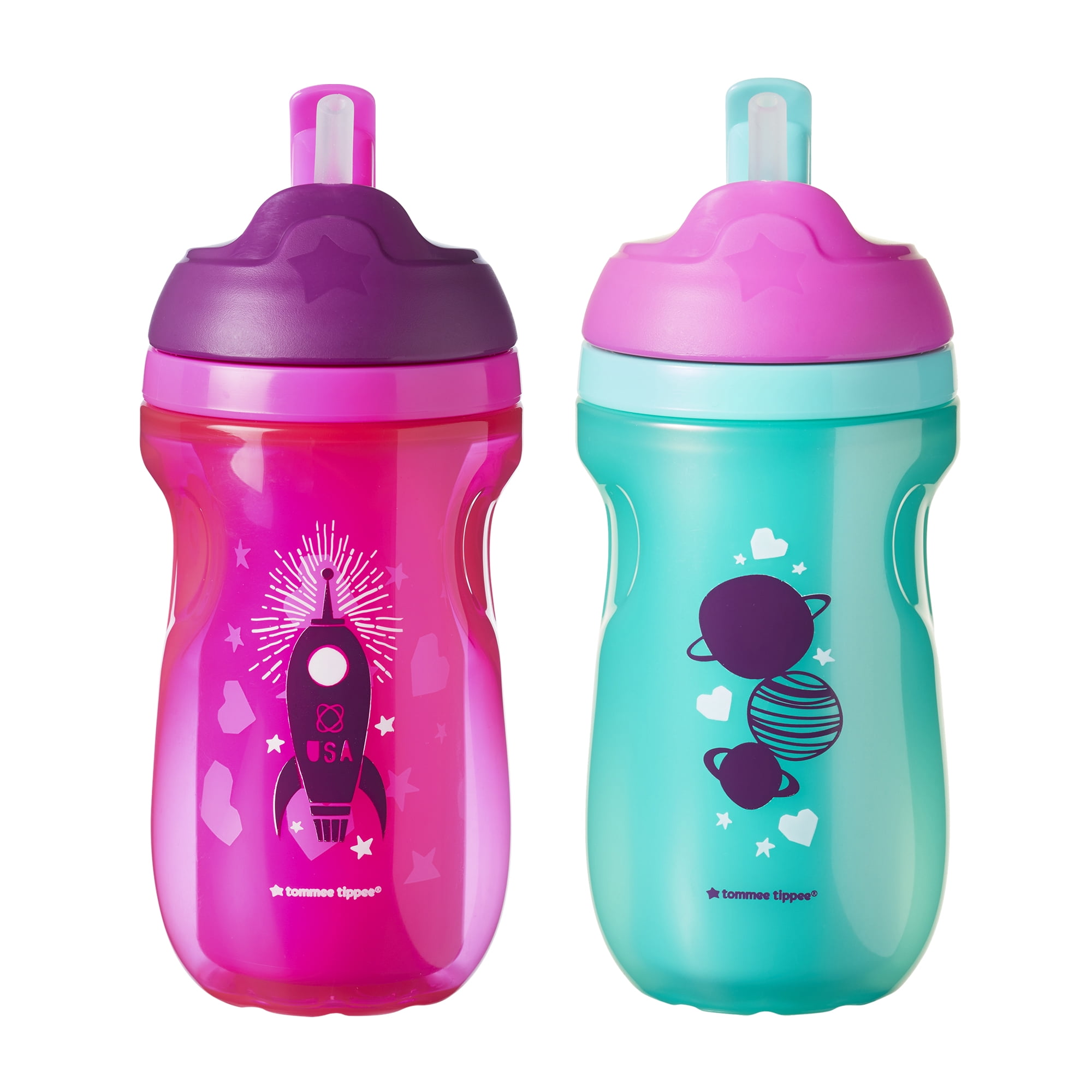 Tommee Tippee Insulated Sippy Cup, Water Bottle for Toddlers, Spill-Proof,  BPA Free - 9 Ounces, 12+ Months, 2 Count (Design May Vary) - Yahoo Shopping