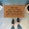 thumbnail image 2 of asddcavvf Polyester Fiber Funny Doormat 1PC Mauve Throw Blanket Big Carpet, 2 of 4