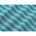 thumbnail image 3 of Topgal Unisex Toddler Boys & Girls Snug-Fit Pajamas - 2 PC Violet & Green Stripes Pull-On Kids Sleepwear Set Size 10, 3 of 7