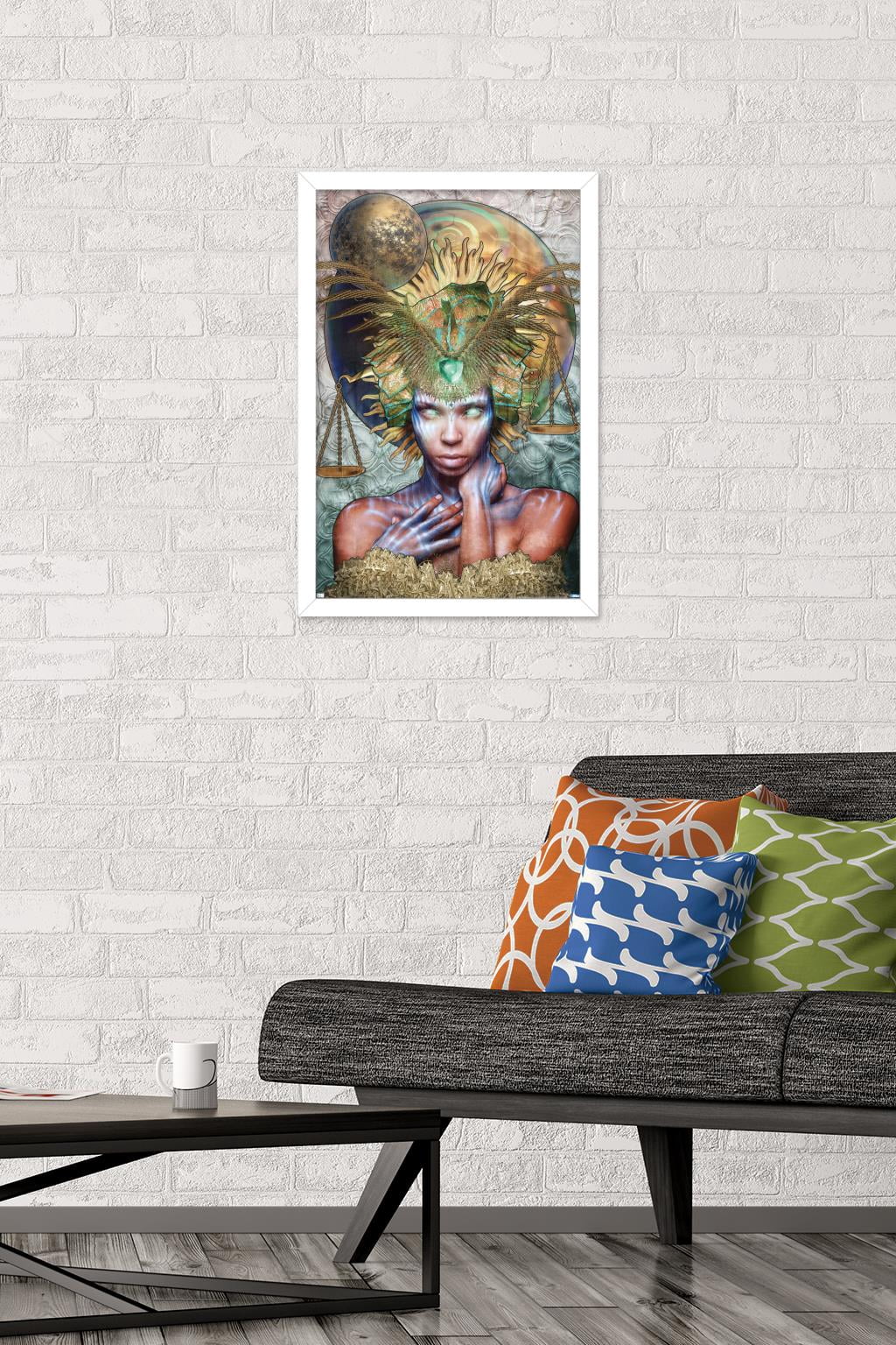 Jena DellaGrottaglia: Cosmic Zodiac - Libra Wall Poster, 14.725" x 22.375" Framed