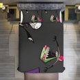 thumbnail image 7 of Gir Invader Zim Alien 3 Pieces Bedding Sets Comfortable Soft Comforter Sets Decoration Bedroom Gifts With 1 Duvet Cover 2 Pillowcases, 7 of 7