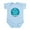 Sky Blue, variant on CafePress - 100% Papa's Girl Infant Bodysuit - Baby Light Bodysuit, Size Newborn - 24 Months